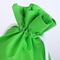 Bolso de lazo verde del verano, bolsos ligeros del regalo del lazo del paño proveedor