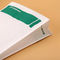 Bolsos no tejidos blancos y verdes de la tela con el logotipo impreso en la superficie proveedor
