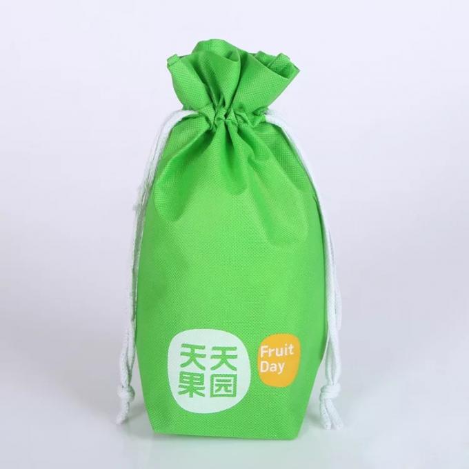 Bolso de lazo verde del verano, bolsos ligeros del regalo del lazo del paño